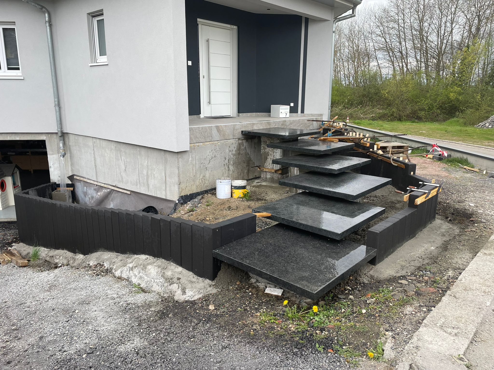 Escaliers extérieurs<br>sur mesure
